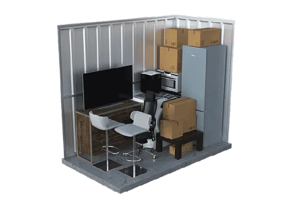 5'x15' storage unit